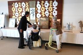 文化祭　作品展示