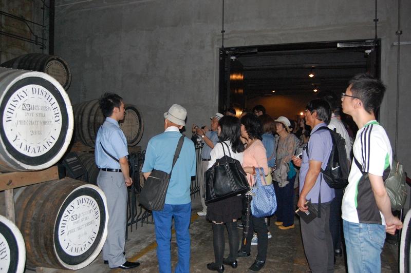 サントリー工場見学ツアー