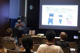 灘警察署による特殊詐欺防止対策講座　